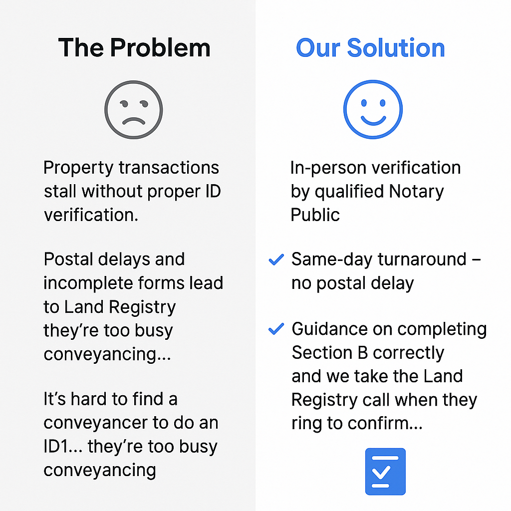 ID1 Form Verification