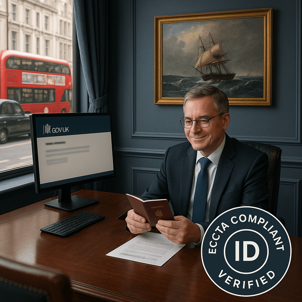 ECCTA compliant verification | Notary Public London
